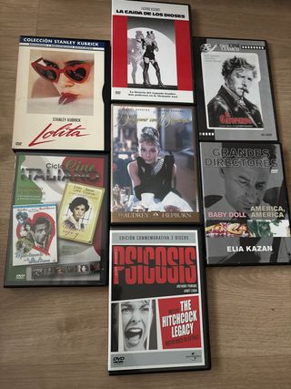 Lote DVD decada años 60