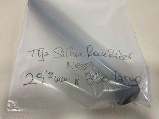 Tija sillín bicicleta 29.8mm