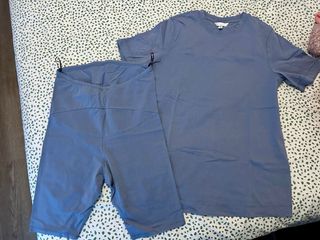 Conjunto premamá azul