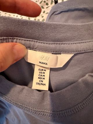 Conjunto premamá azul