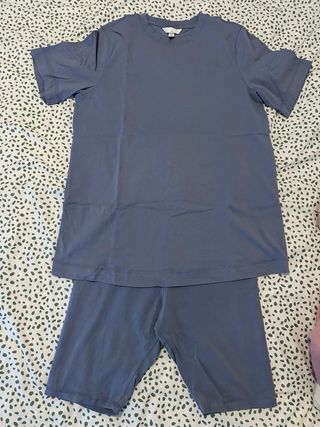 Conjunto premamá azul