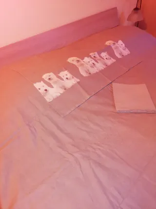 Sacco copri piumone piazza e mezza con cuccioli