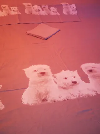 Sacco copri piumone piazza e mezza con cuccioli