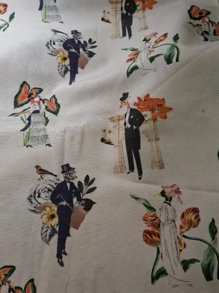 Tela loneta 1,25 m por 1,30