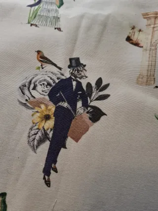 Tela loneta 1,25 m por 1,30