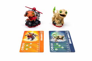 Pack Skylanders Chopper + Funny Bone con Cartas