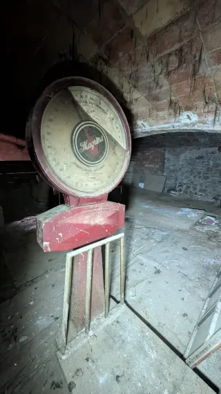 Báscula antigua Magriña 200kg