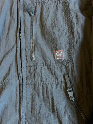 Chaqueta Zara Impermeable Negra