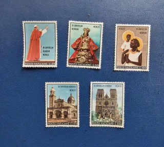 Serie francobolli Poste Vaticane nuovi
