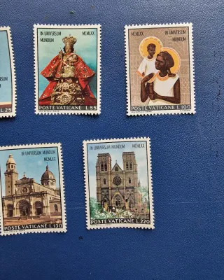 Serie francobolli Poste Vaticane nuovi