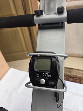 Máquina de remo para gimnasio