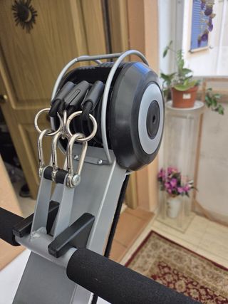 Máquina de remo para gimnasio