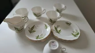 Juego de tazas de te inglés