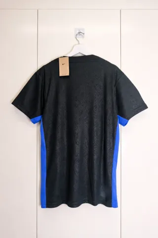 Camiseta Fútbol Calentamiento Negra 2025/26