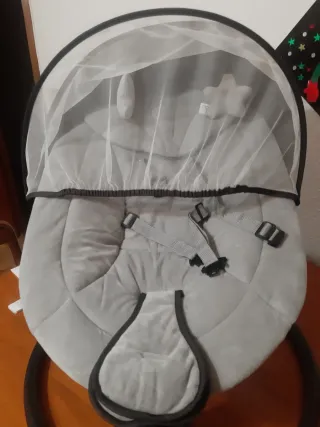 Hamaca bebé MONI gris