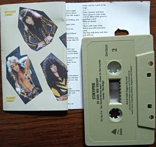 Stryper – In God We Trust Cassette 1988 Asia Press