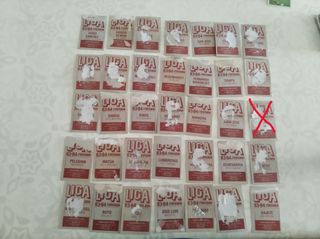 Lote 100 cromos Liga Este 83/84