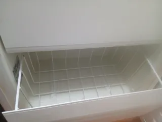 Congelador con funda impermeable