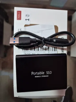 Disco Duro Externo SSD Portátil 1TB