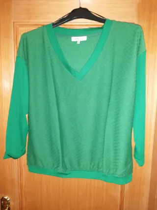 Suéter verde talla L Trucco