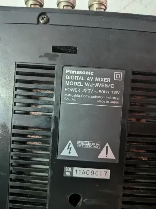 Panasonic Digital AV Mixer WJ-AVE5