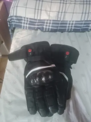 Guantes de moto calefactables