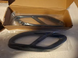 Embellecedores Tubo Escape Mercedes Negro