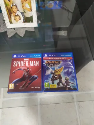 Juegos PS4 Spider-Man y Ratchet & Clank