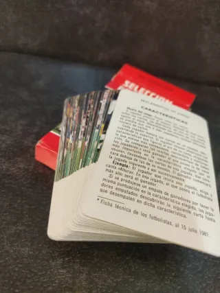 Baraja Fournier Selección Española 1982 Completa