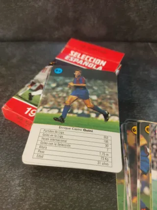 Baraja Fournier Selección Española 1982 Completa