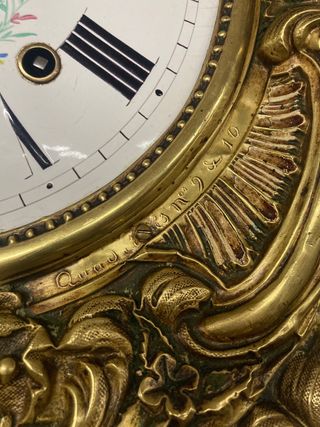 Antiguo reloj movimiento