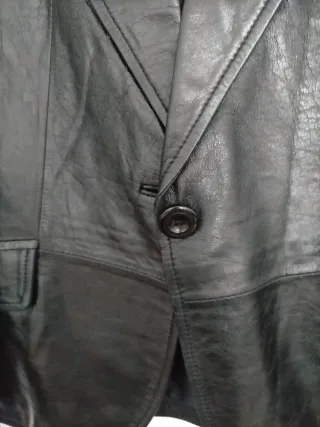 Chaqueta cuero 100% Zara mujer