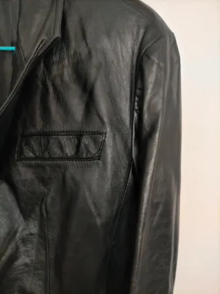 Chaqueta cuero 100% Zara mujer