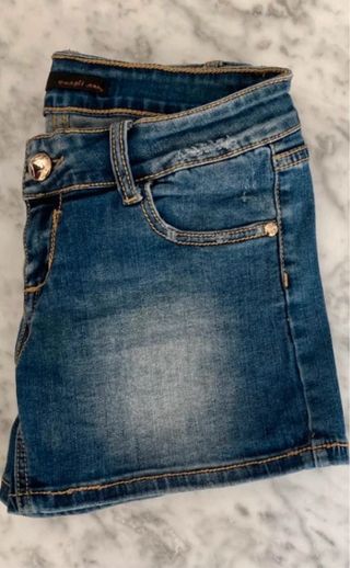 Pantaloncini corti in jeans