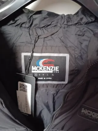 Abrigo plumífero McKenzie hombre con etiqueta