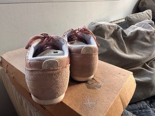 Zapatillas Munich Doradas y Rosas