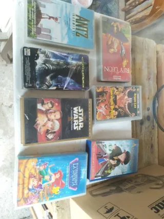 Lote 7 Películas VHS Disney y Más