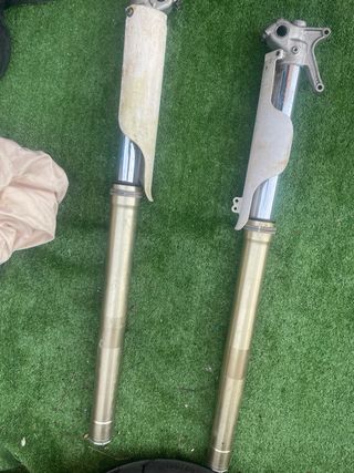 Horquillas moto con protector invertidas