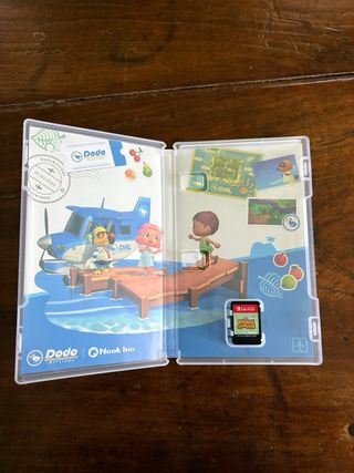 Nintendo Switch con Animal Crossing