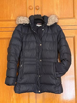 Chaquetón plumas azul XL Tommy Hilfiger