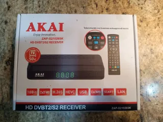 Decodificador TDT SAT USB HDMI SCART LAN