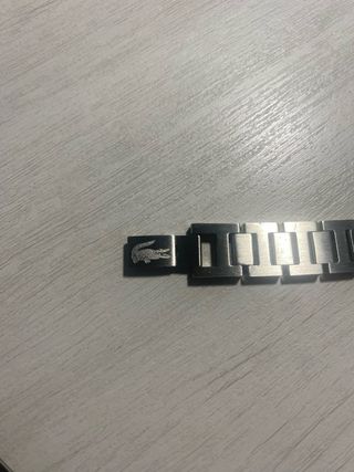 Pulsera Lacoste Plata