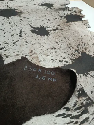 Piel de vaca decorativa
