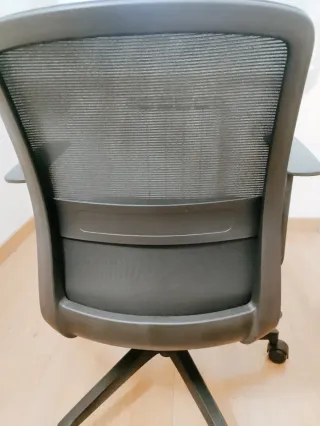 Silla de Oficina Negra Ateca