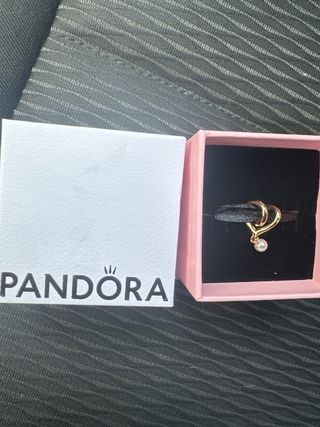 Pandora Charm de oro y Perla
