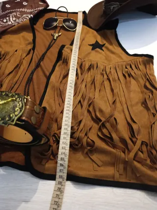 Disfraz vaquero adulto completo