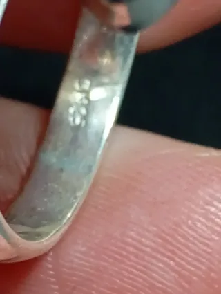 Anillo en plata de ley