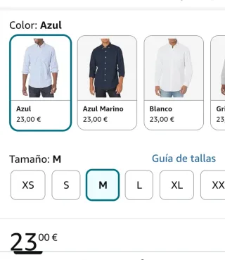 Camisa hombre