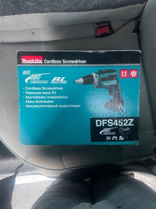 Taladro para pladur con adaptador original