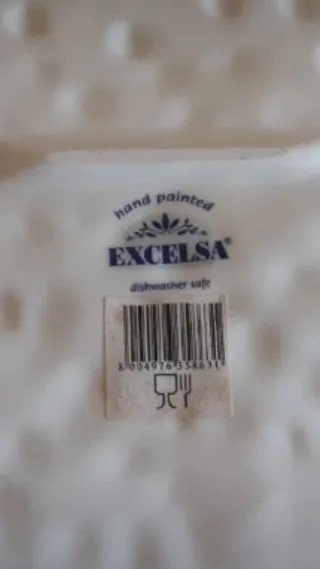 Vassoio Excelsa in ceramica dipinto a mano  Misure